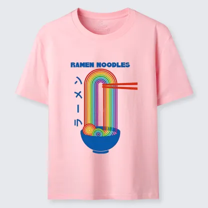 Tokyo-Lion Ramen Rainbow Classic T-Shirt
