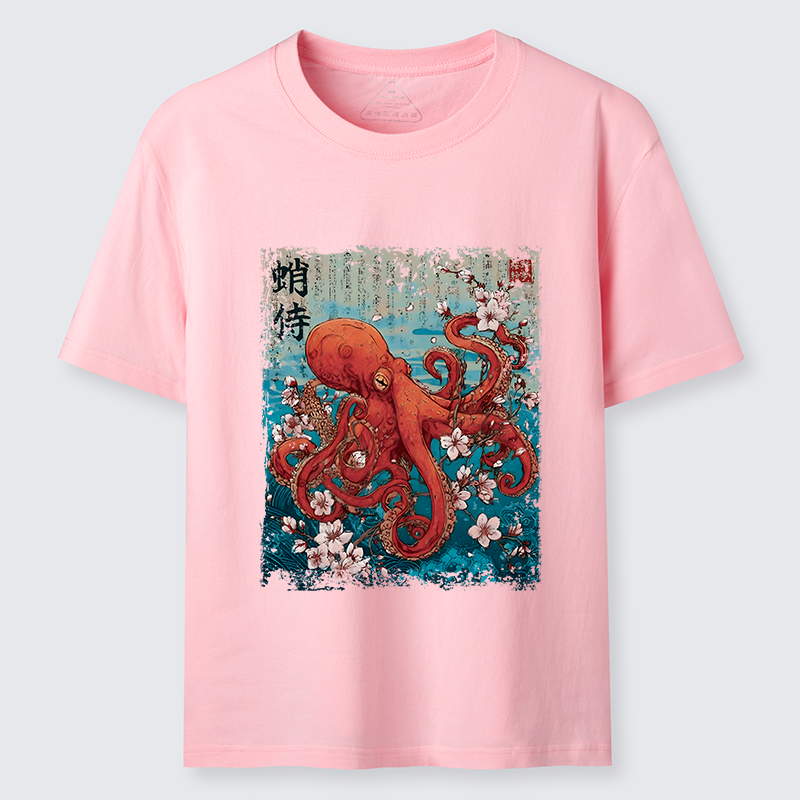 Tokyo-Lion The Eight-Armed Samurai Classic T-Shirt