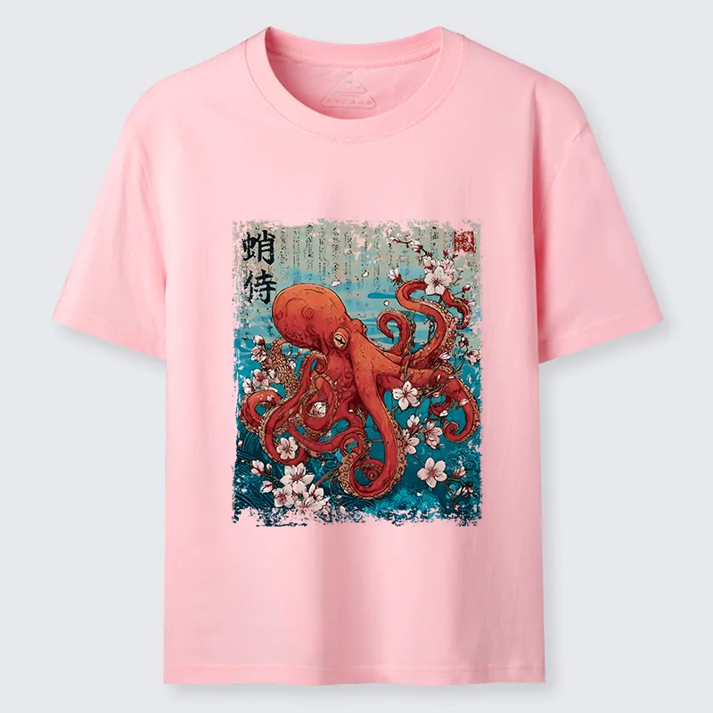 Tokyo-Lion The Eight-Armed Samurai Classic T-Shirt