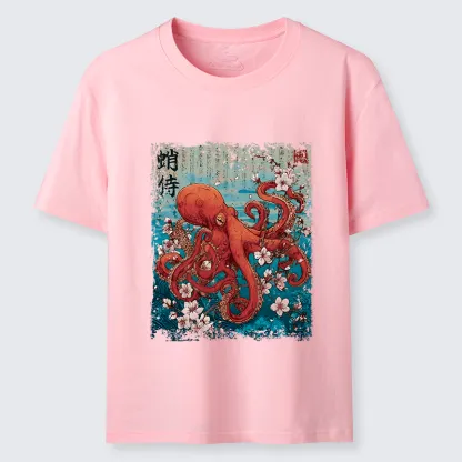 Tokyo-Lion The Eight-Armed Samurai Classic T-Shirt