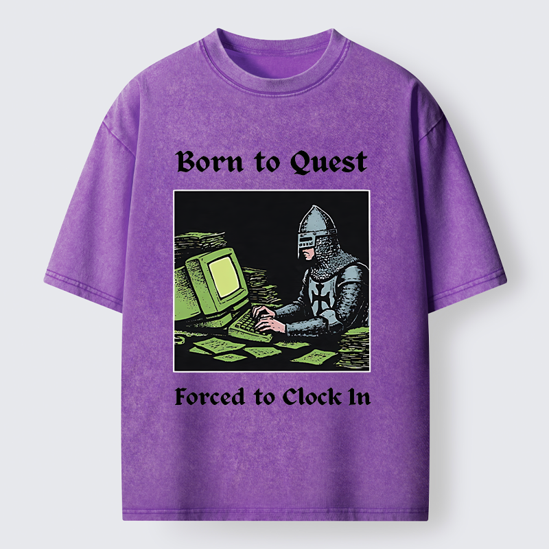 Tokyo-Lion Modern Knight Washed T-Shirt