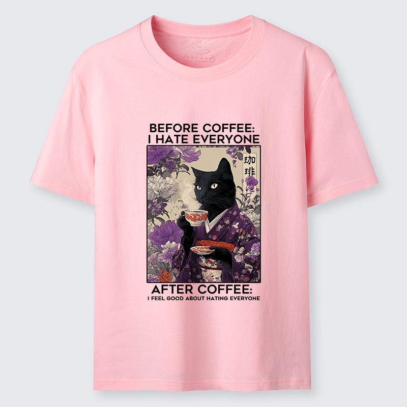 Tokyo-Lion Coffee First, Humans Later Classic T-Shirt