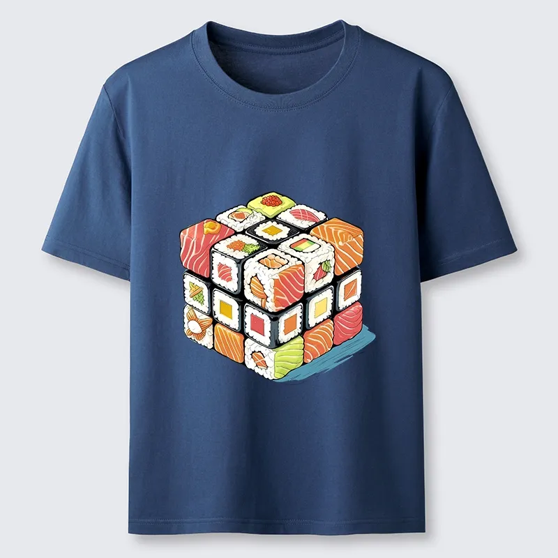Tokyo-Lion Sushi Rubik's Cube Classic T-Shirt