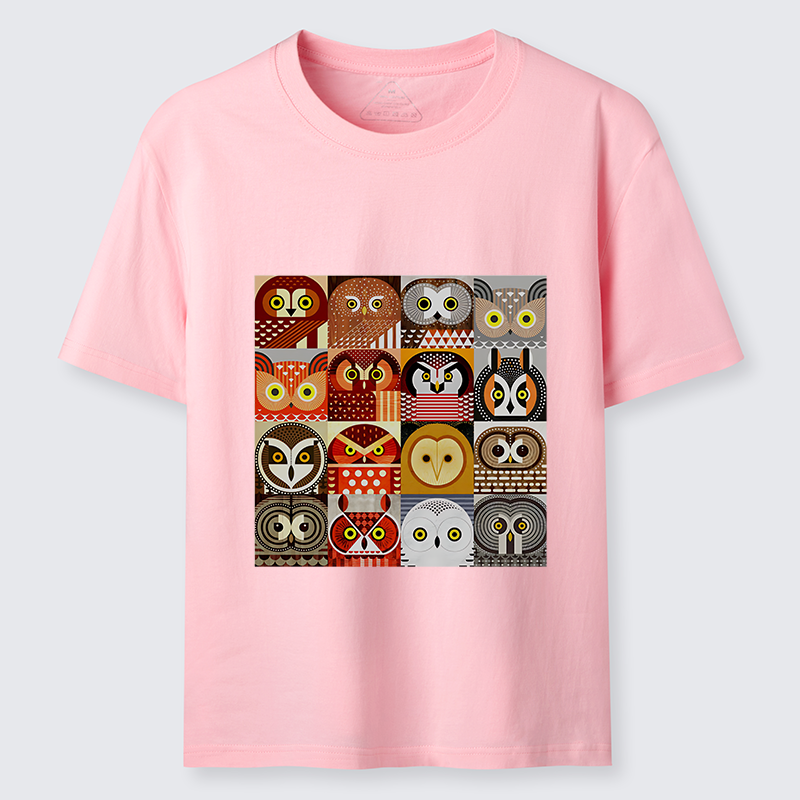 Tokyo-Lion All Kinds Of Owls Classic T-Shirt