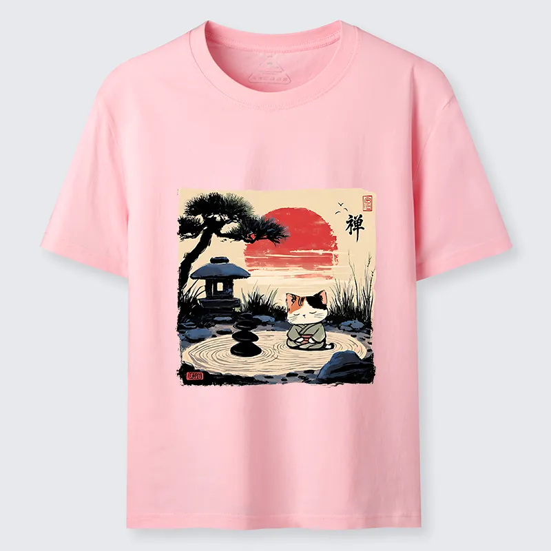 Tokyo-Lion Zen-like Scenery Classic T-Shirt