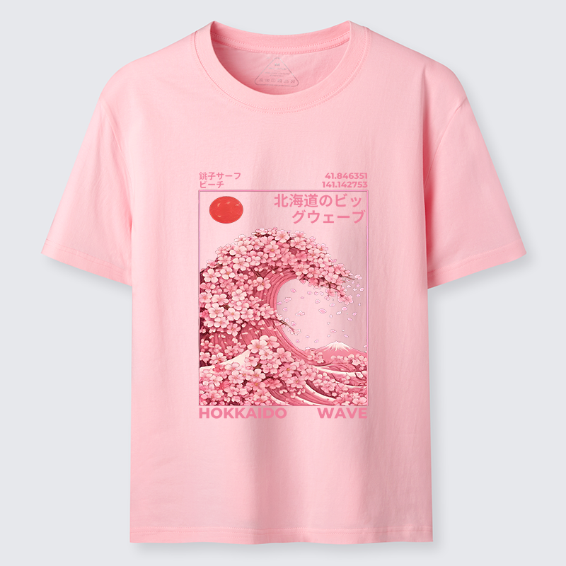 Tokyo-Lion Sakura Wave Classic T-Shirt