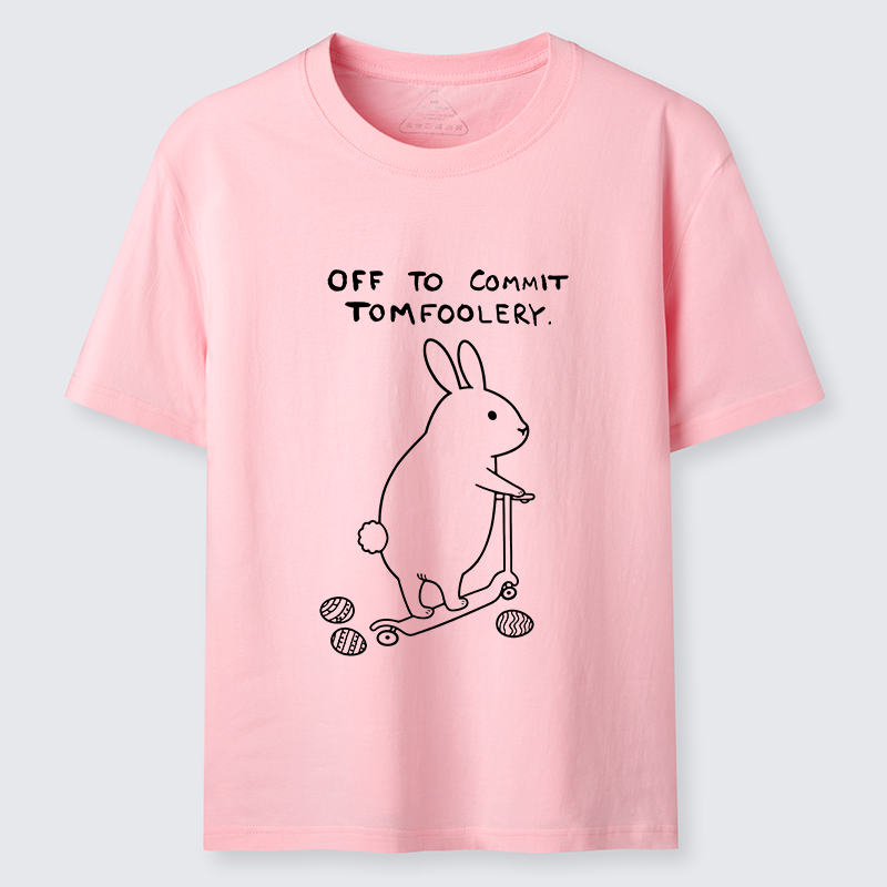Tokyo-Lion Rabbit Goes To Play Pranks Classic T-Shirt