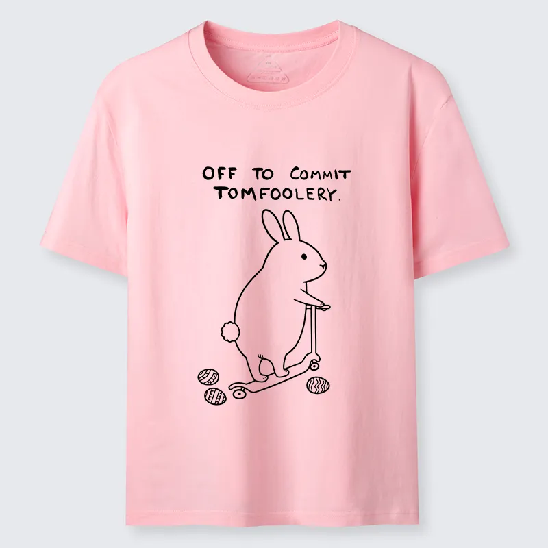 Tokyo-Lion Rabbit Goes To Play Pranks Classic T-Shirt