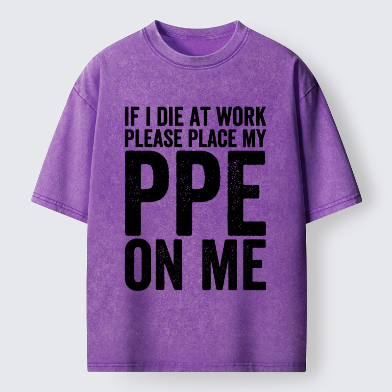 Tokyo-Lion PPE Funny Washed T-Shirt