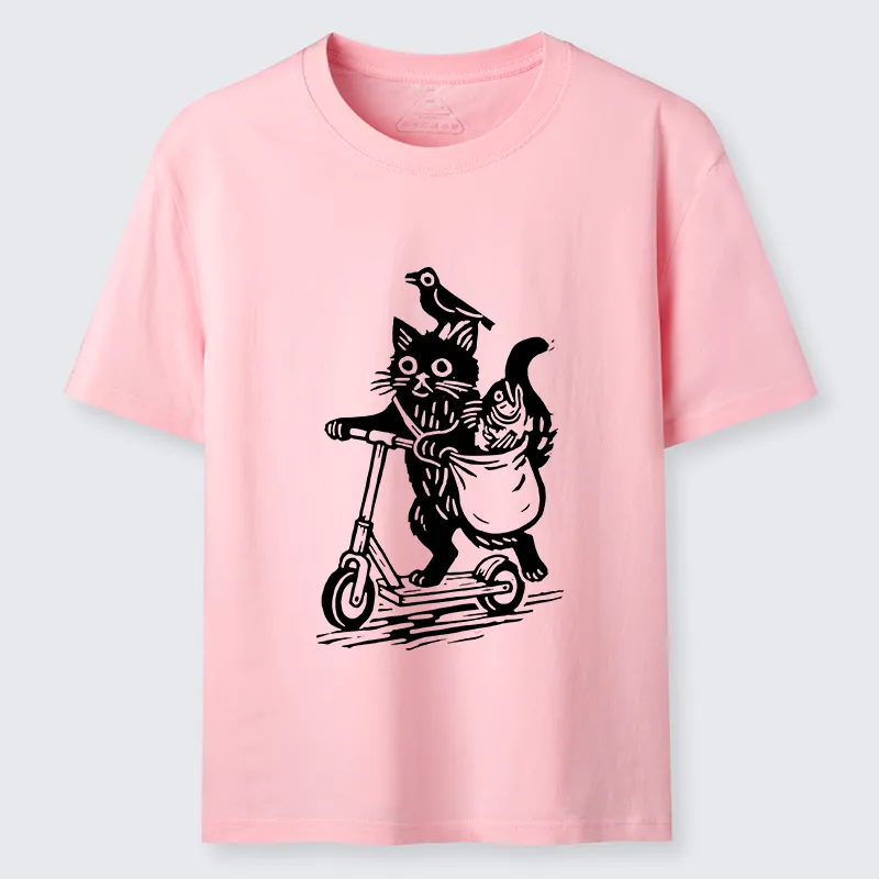 Tokyo-Lion Cat Skateboarding Japan Classic T-Shirt