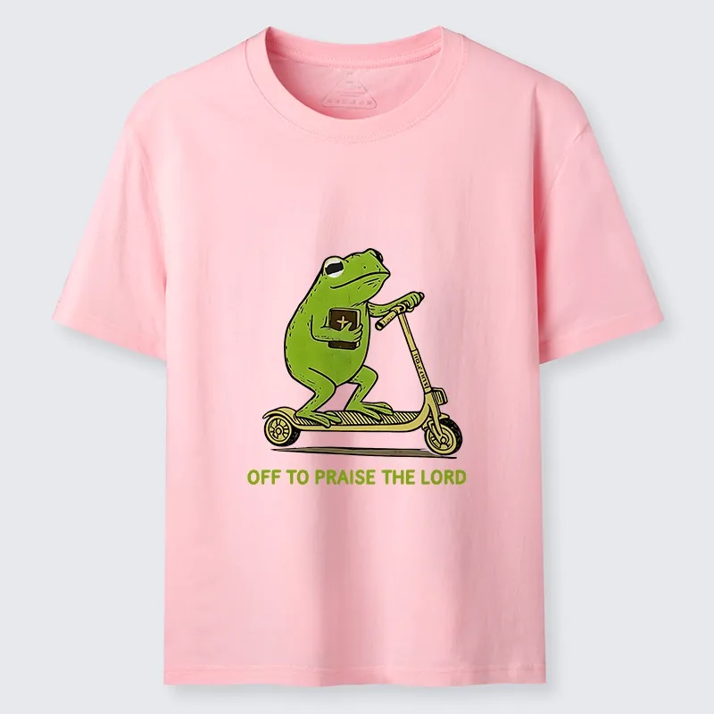 Tokyo-Lion Frog Went To Praise God Classic T-Shirt