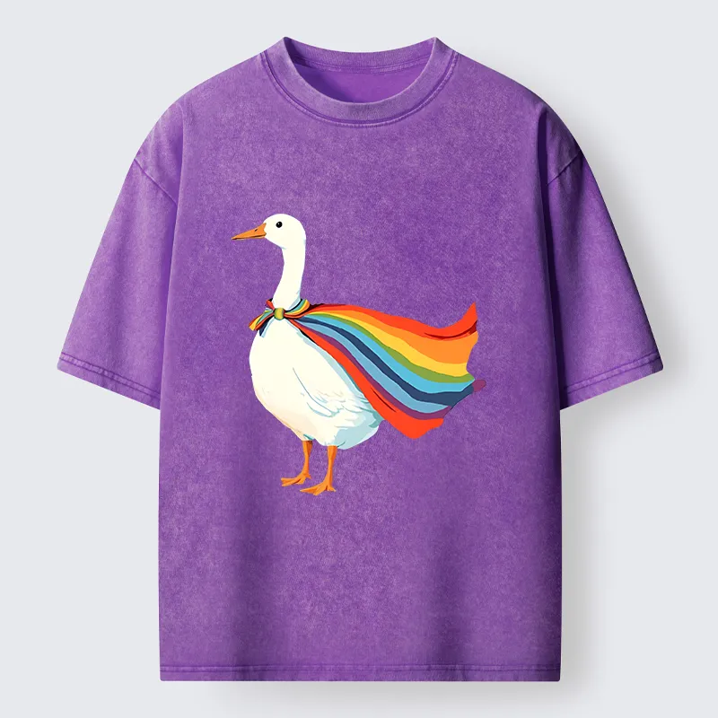 Tokyo-Lion Proud Goose Washed T-Shirt-Tokyo-Lion