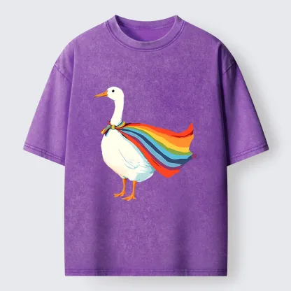 Tokyo-Lion Proud Goose Washed T-Shirt-Tokyo-Lion