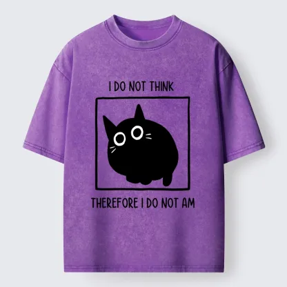 Tokyo-Lion Do Not Think Just Exist Washed T-Shirt