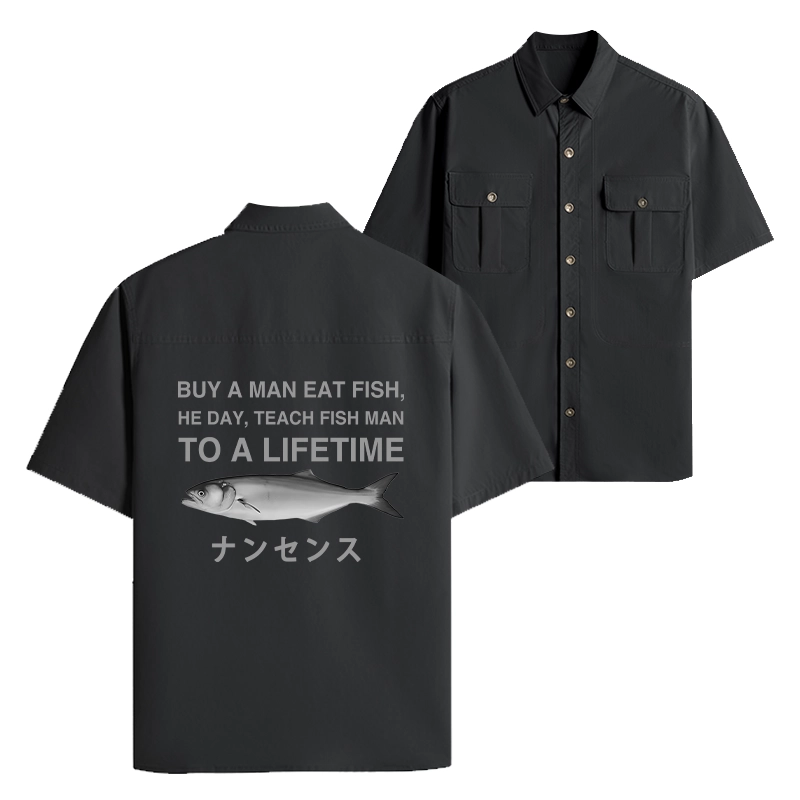 Tokyo-Lion Funny To A Lifetime Work Shirt-Tokyo-Lion