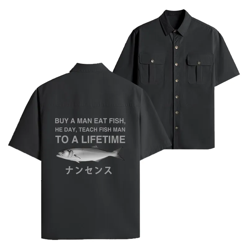 Tokyo-Lion Funny To A Lifetime Work Shirt-Tokyo-Lion