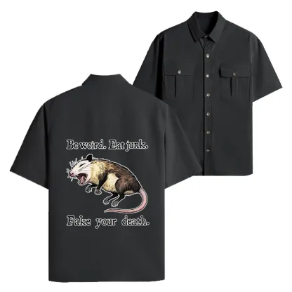 Tokyo-Lion Possum Playing Dead Work Shirt