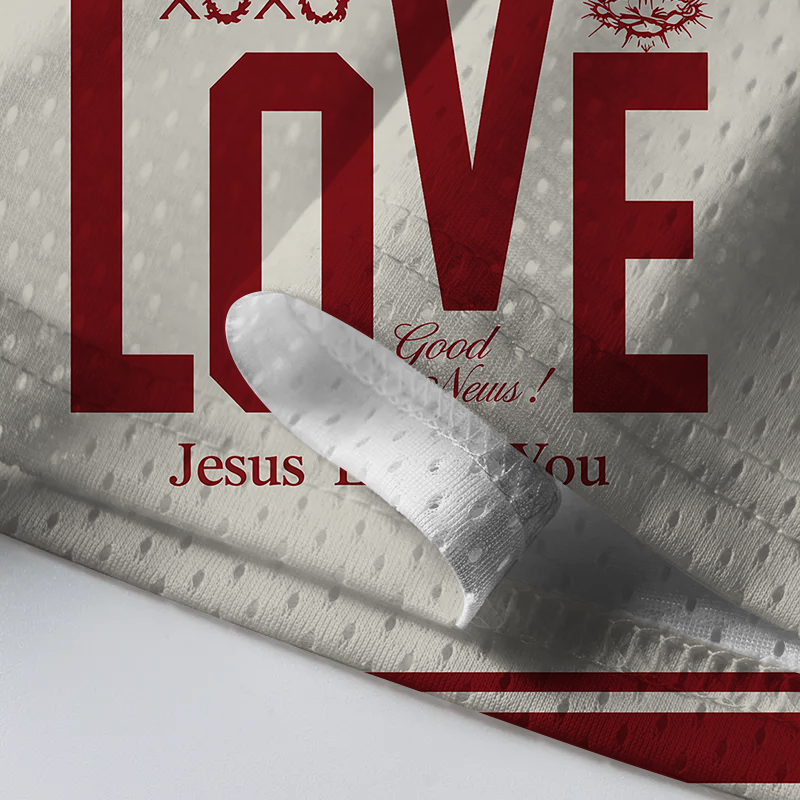 TokyoLion Jesus?Loves?You Mesh Jersey-Tokyo-Lion