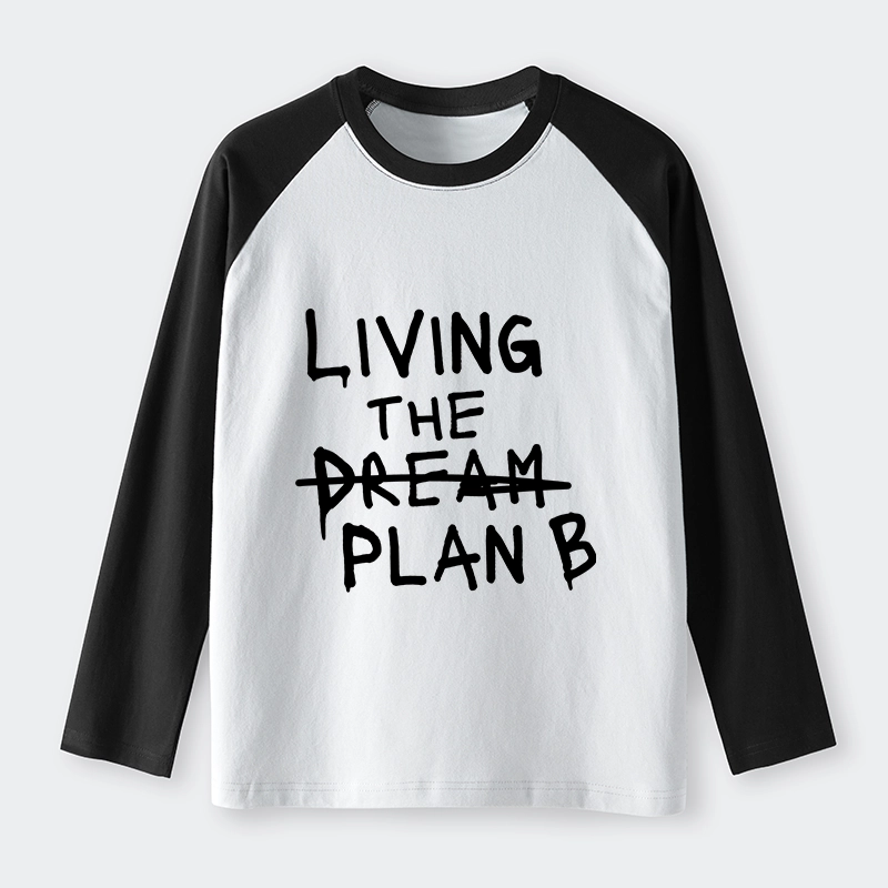 Tokyo-Lion Implement Plan B Raglan Long Sleeve T-shirt