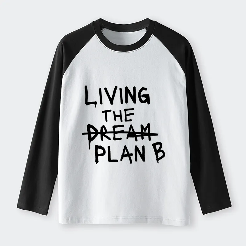 Tokyo-Lion Implement Plan B Raglan Long Sleeve T-shirt