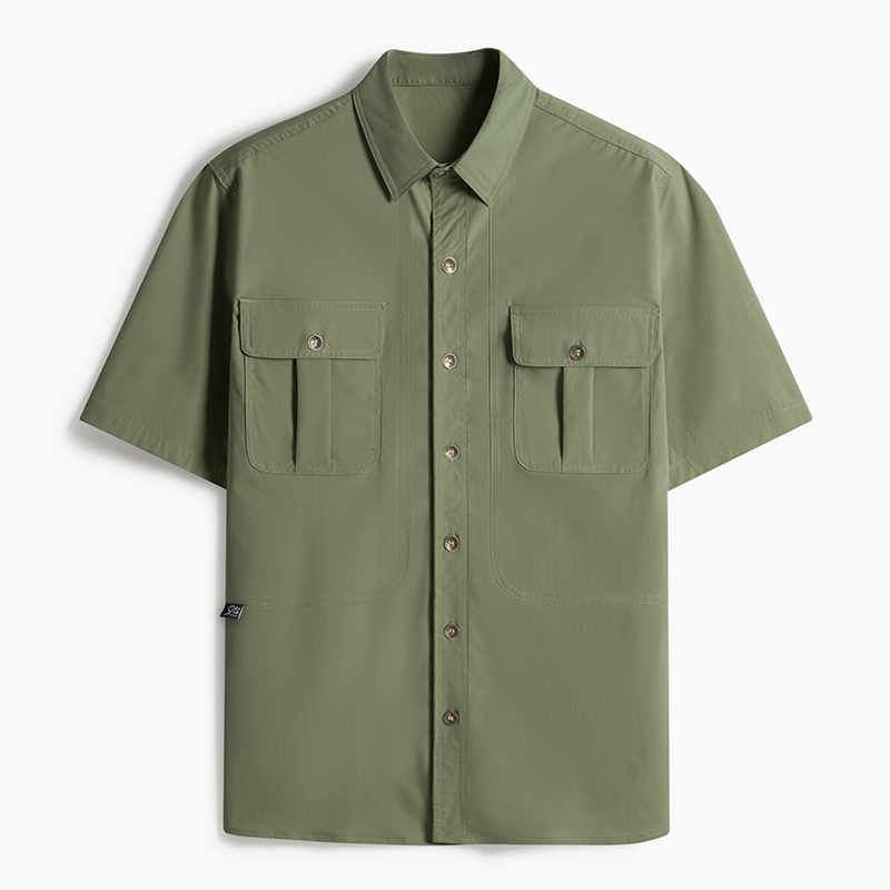 Tokyo-Lion Octopus Playing Saxophone Work Shirt