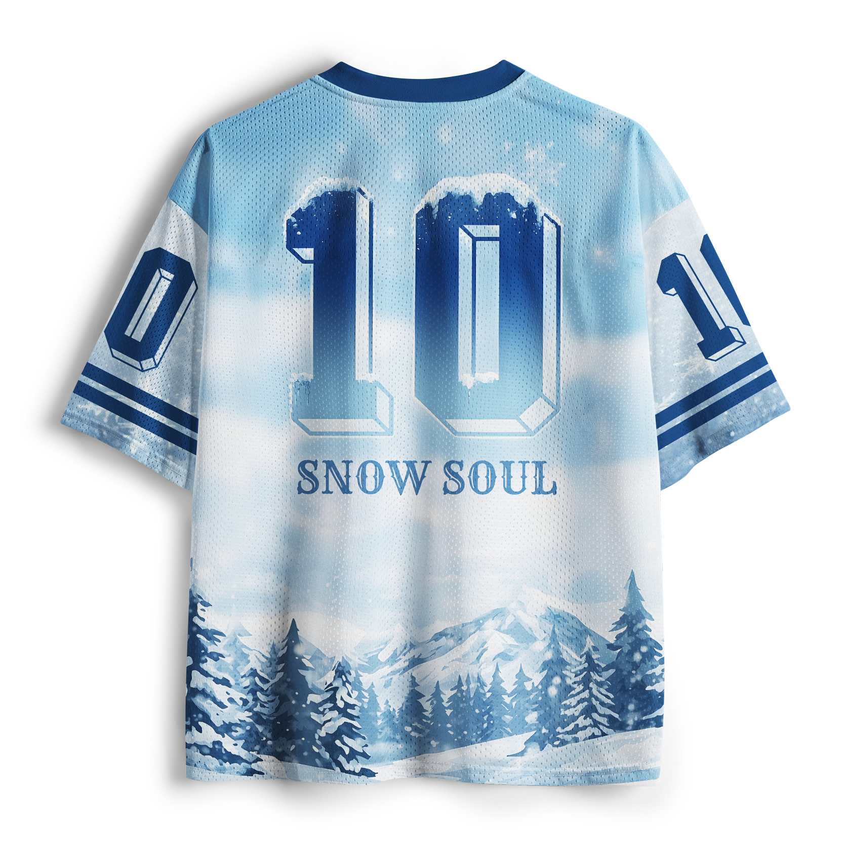 Tokyo-Lion "Eternal Frost" Black Cat Mesh Jersey