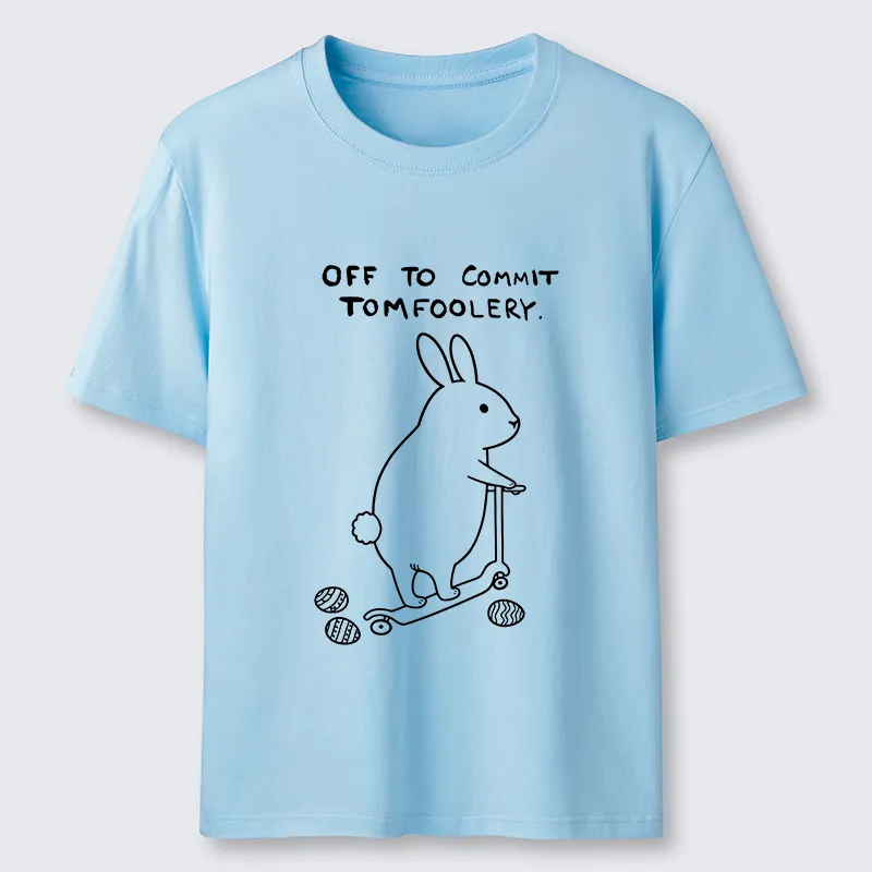 Tokyo-Lion Rabbit Goes To Play Pranks Classic T-Shirt