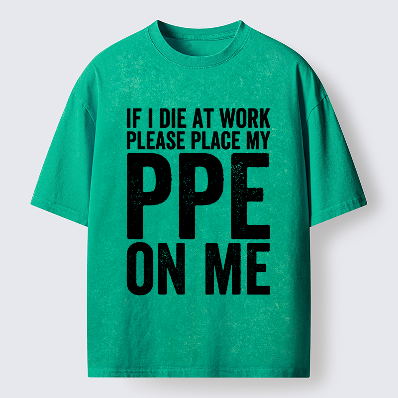 Tokyo-Lion PPE Funny Washed T-Shirt