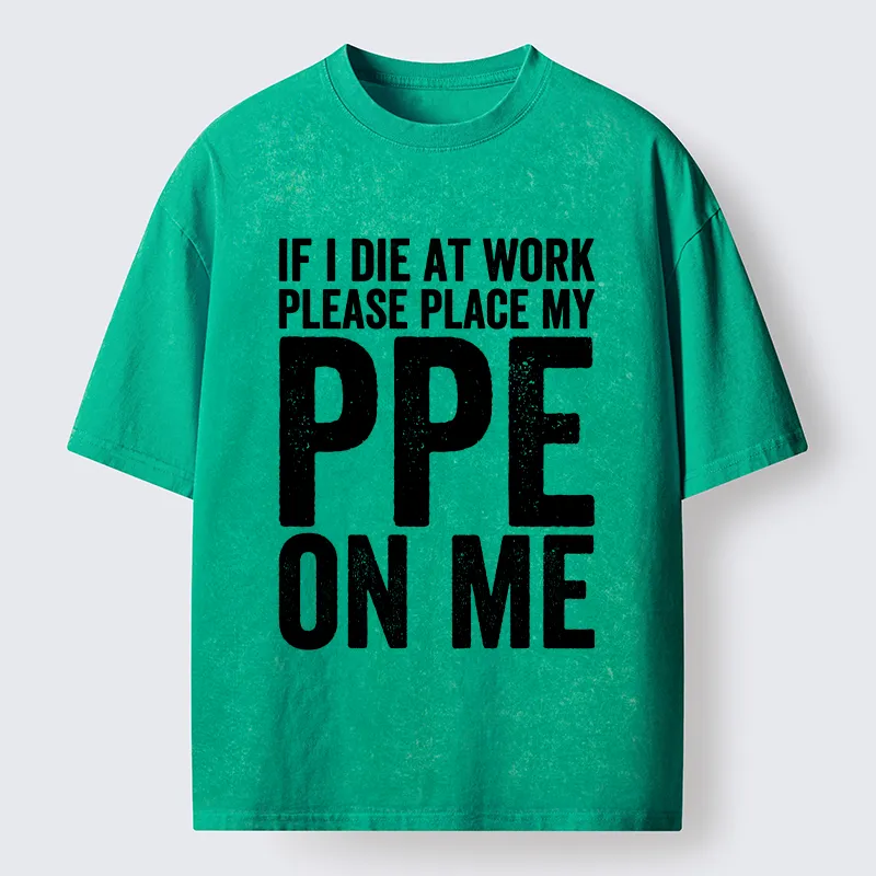 Tokyo-Lion PPE Funny Washed T-Shirt