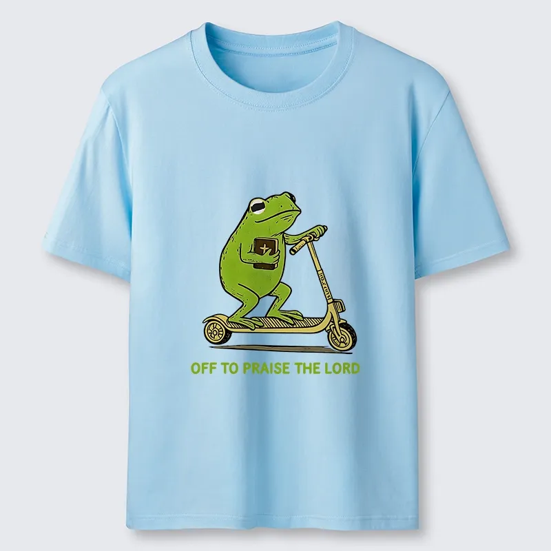 Tokyo-Lion Frog Went To Praise God Classic T-Shirt