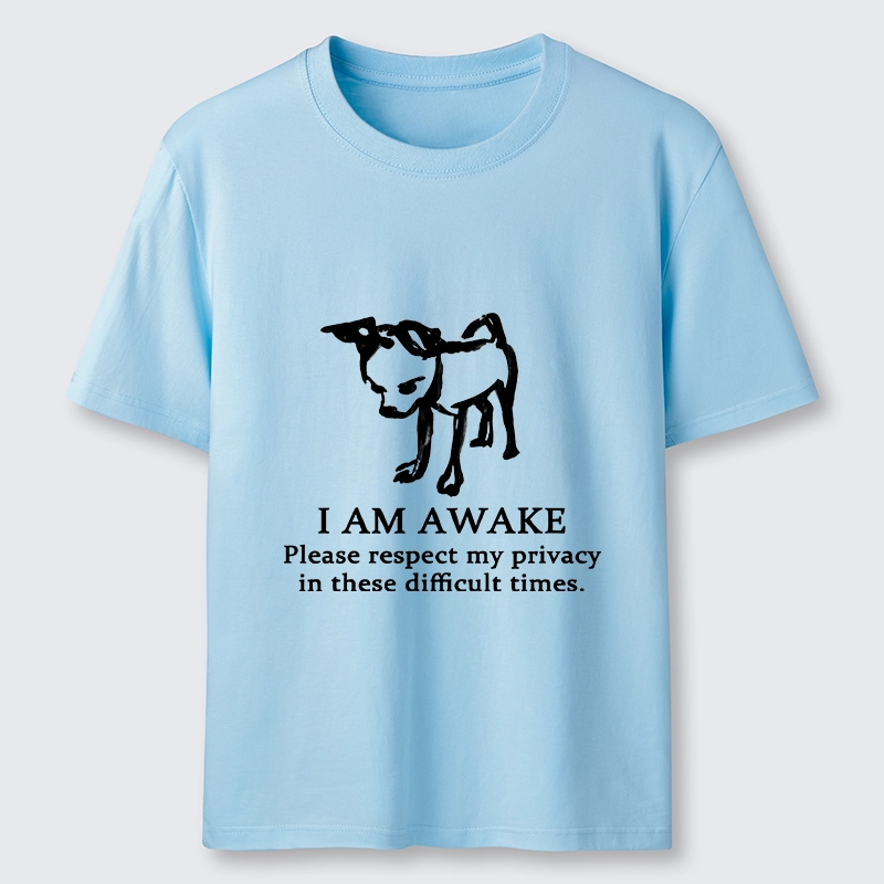 Tokyo-Lion Silly Dog Privacy Meme Art Classic T-Shirt-Tokyo-Lion