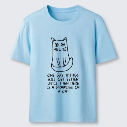 Tokyo-Lion Cat Meme To Cheer You Up Classic T-Shirt