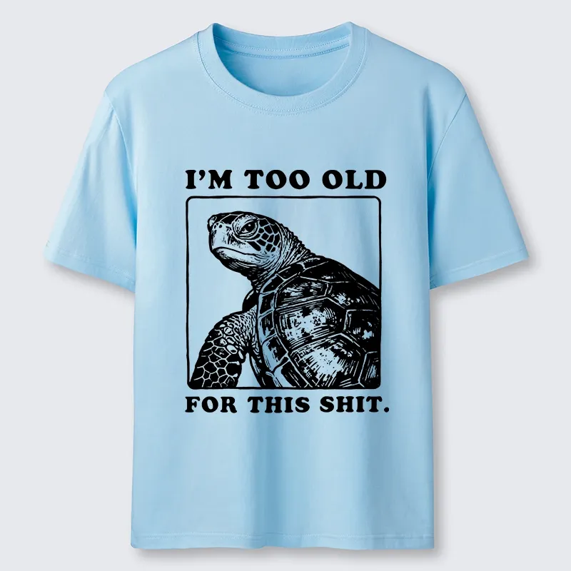 Tokyo-Lion Turtle I Quit Meme Energy Classic T-Shirt