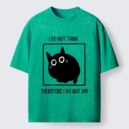 Tokyo-Lion Do Not Think Just Exist Washed T-Shirt