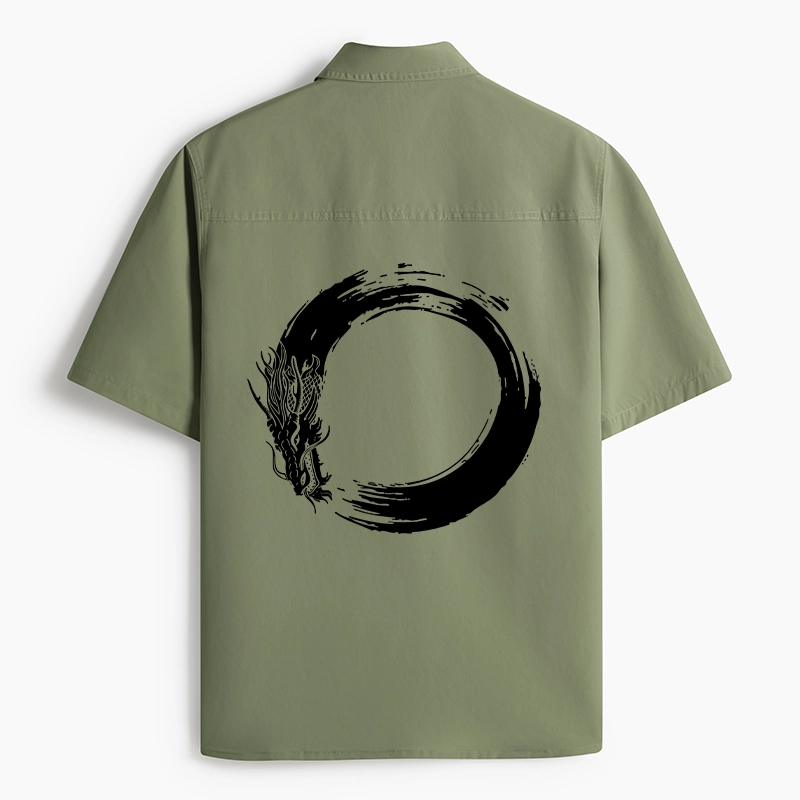 Tokyo-Lion Dragon's Circle Work Shirt