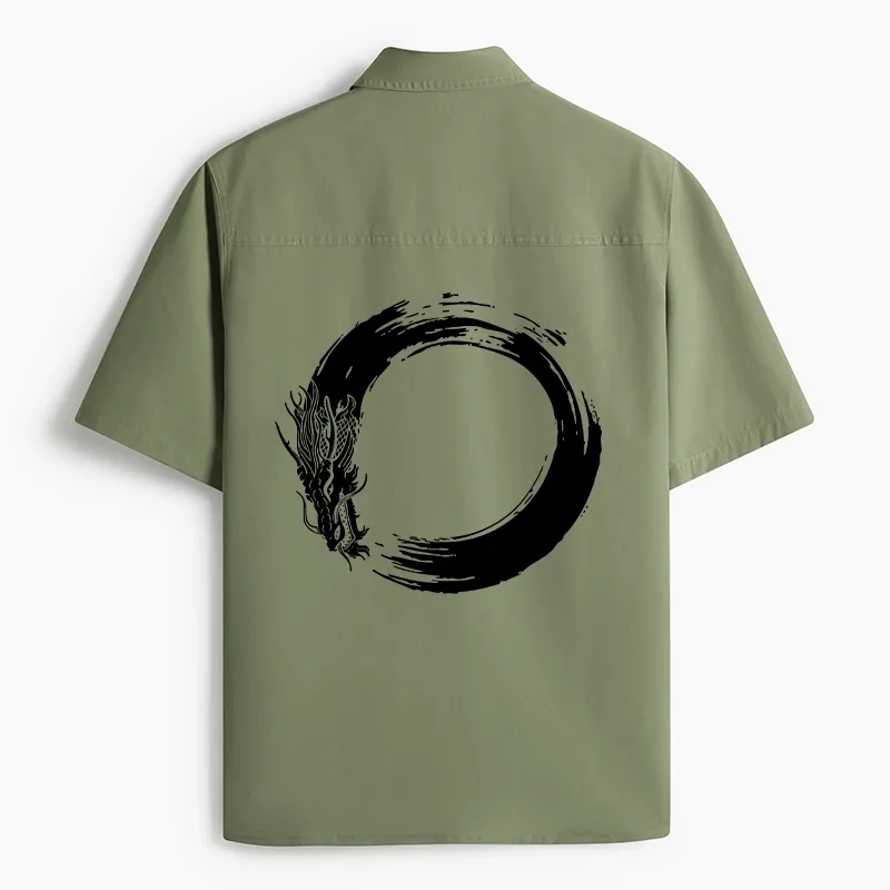 Tokyo-Lion Dragon's Circle Work Shirt