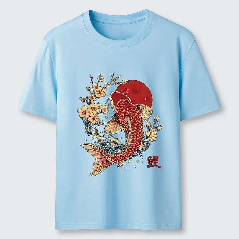 Tokyo-Lion Luck of the Koi Classic T-Shirt