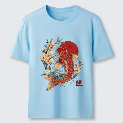 Tokyo-Lion Luck of the Koi Classic T-Shirt
