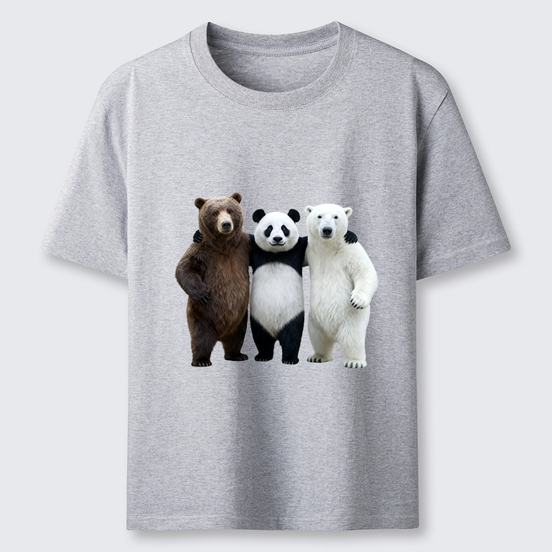 Tokyo-Lion Three Bears Stand Together Classic T-Shirt