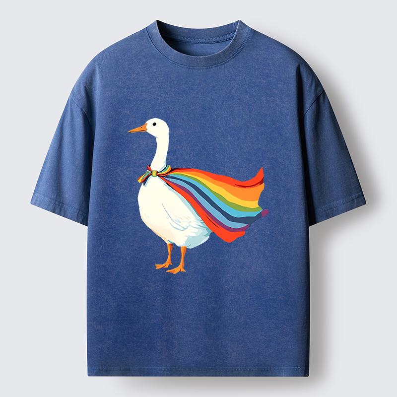 Tokyo-Lion Proud Goose Washed T-Shirt-Tokyo-Lion