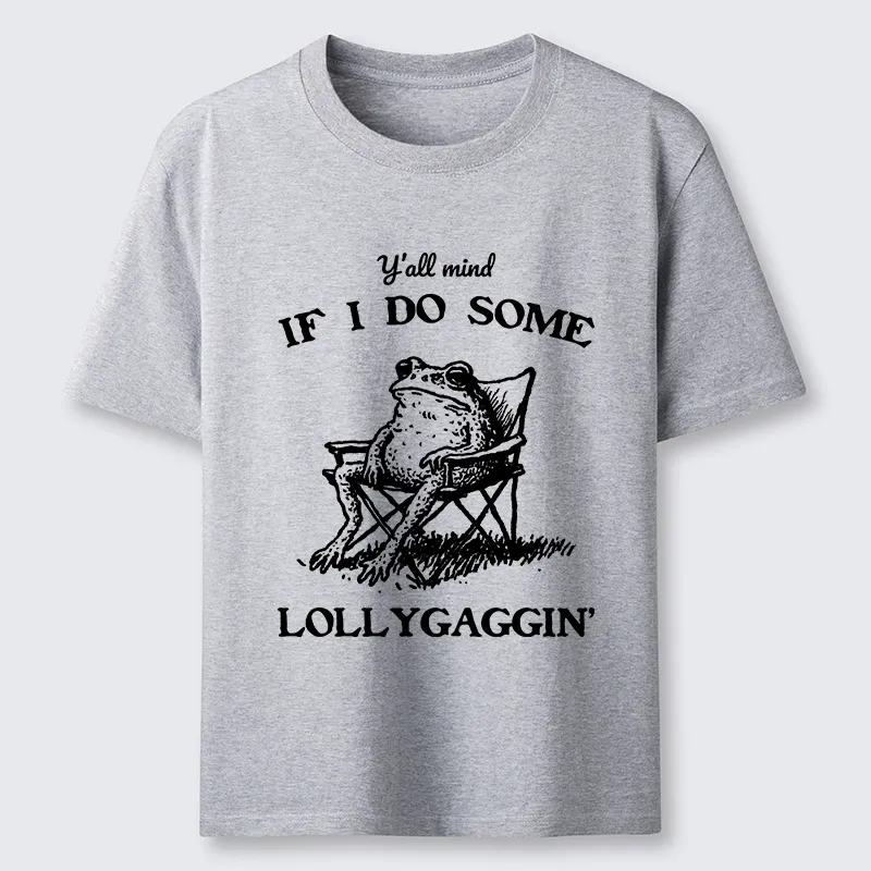Tokyo-Lion Funny Frog Lollygagging Classic T-Shirt