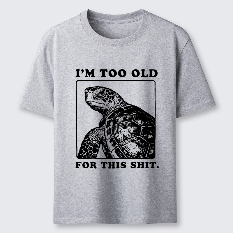 Tokyo-Lion Turtle I Quit Meme Energy Classic T-Shirt