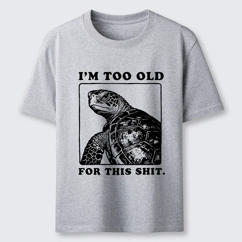 Tokyo-Lion Turtle I Quit Meme Energy Classic T-Shirt