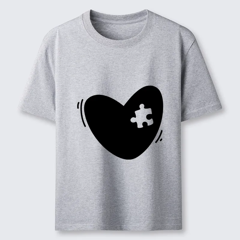 Tokyo-Lion Cute Heart Puzzle Classic T-Shirt