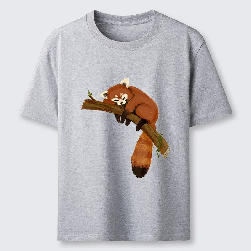 Tokyo-Lion Cute Red Panda Sleepy Time Classic T-Shirt