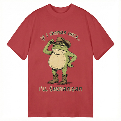 TokyoLion If I Shenan Once Funny Classic T-Shirt-Tokyo-Lion