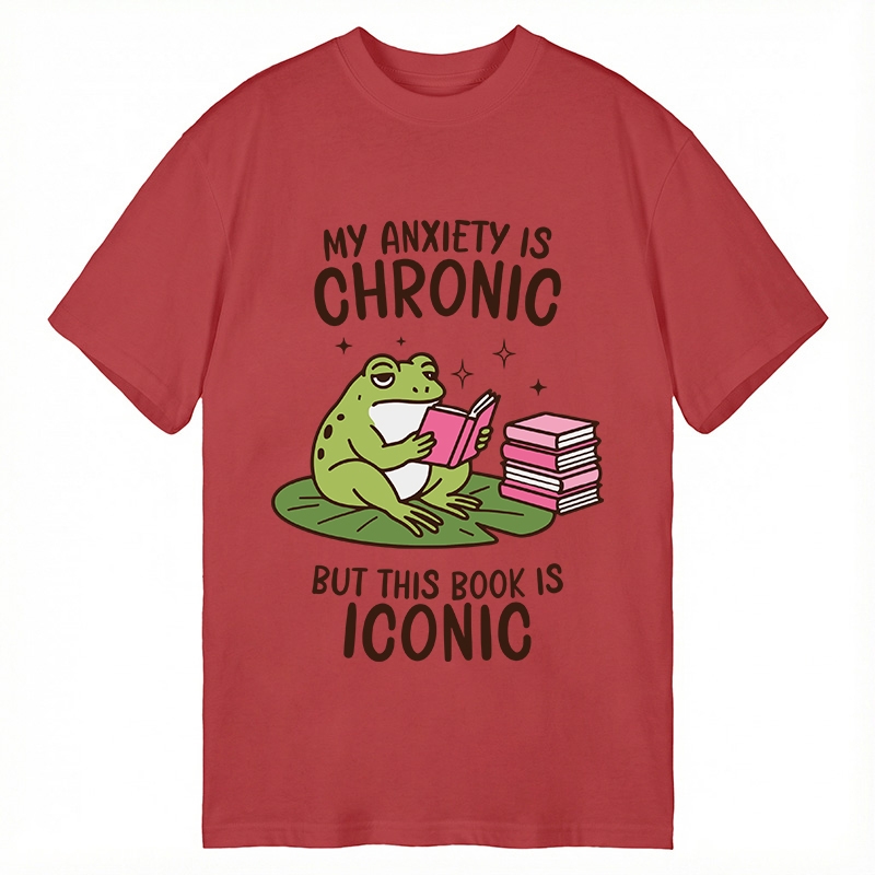 TokyoLion Funny Frog Reading Classic T-Shirt-Tokyo-Lion