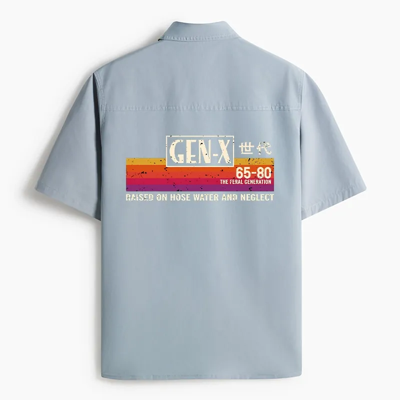 Tokyo-Lion X Era Retro Work Shirt-Tokyo-Lion