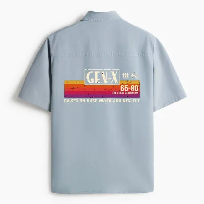 Tokyo-Lion X Era Retro Work Shirt-Tokyo-Lion