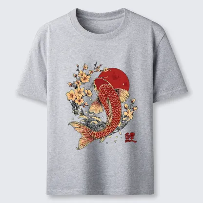 Tokyo-Lion Luck of the Koi Classic T-Shirt